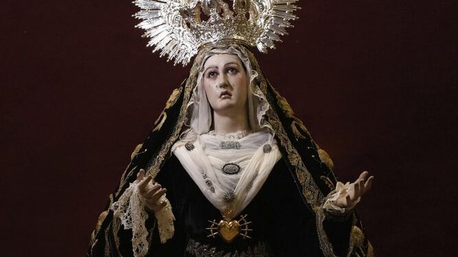 La Virgen de los Dolores, atribuida al círculo de Salzillo