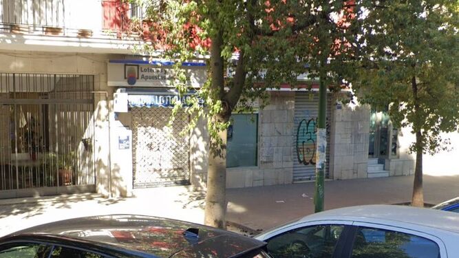 Administración de Loterías número 29 situada en la avenida Felipe II, 23.