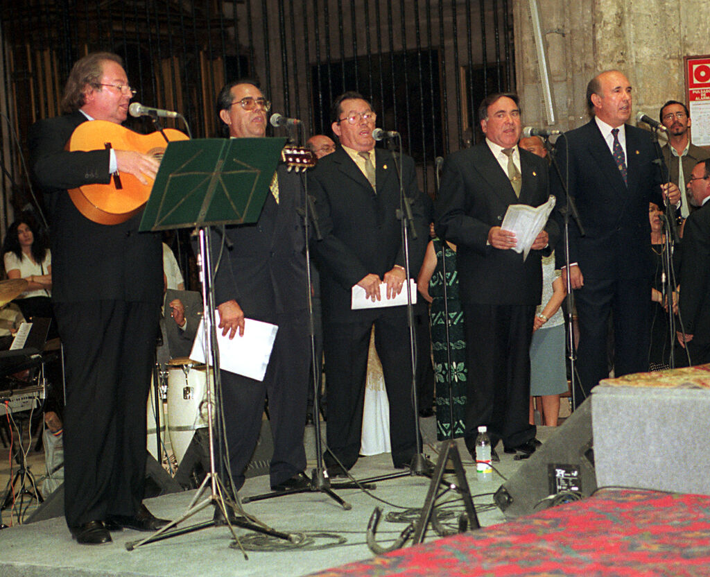 El grupo de sevillanas Los Romeros de la Puebla