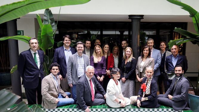 Asistentes a la Jornada de Sostenibilidad Hotelera en Sevilla organizada por ECO-ONE y la cadena H10 Hotels en la Casa de la Plata.