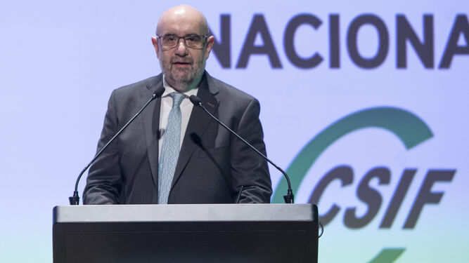Miguel Borra Izquierdo, presidente de la Central Sindical Independiente y de Funcionarios, ha sido reelegido.