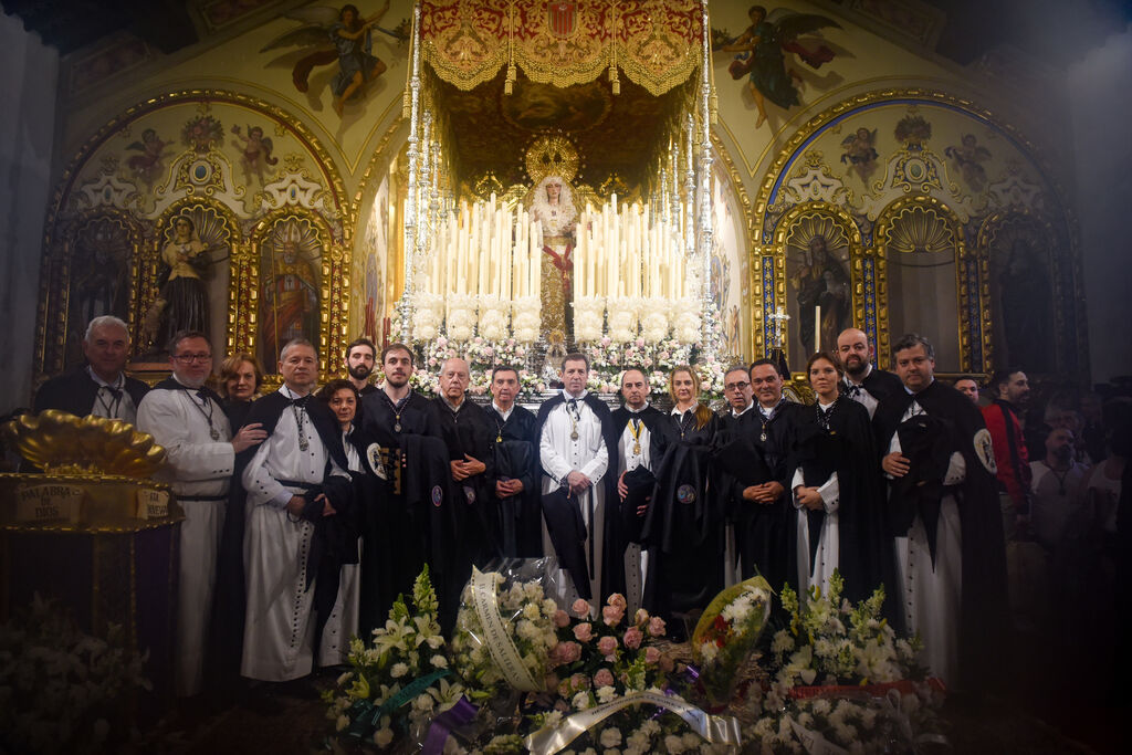 Las im&aacute;genes de la Hermandad de Santa Genoveva en la Semana Santa de Sevilla 2024