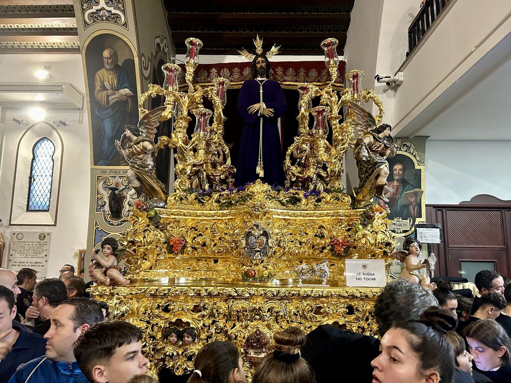 Las im&aacute;genes de la Hermandad de Santa Genoveva en la Semana Santa de Sevilla 2024