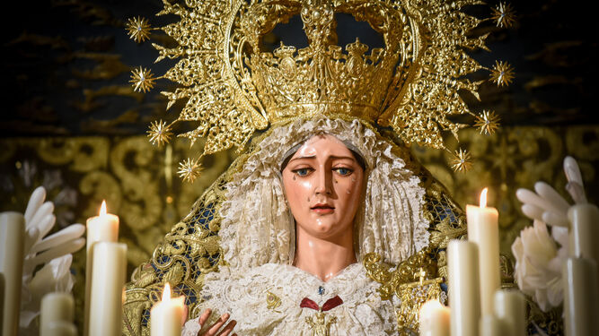 Las imágenes de la Hermandad de La Sed en la Semana Santa de Sevilla 2024