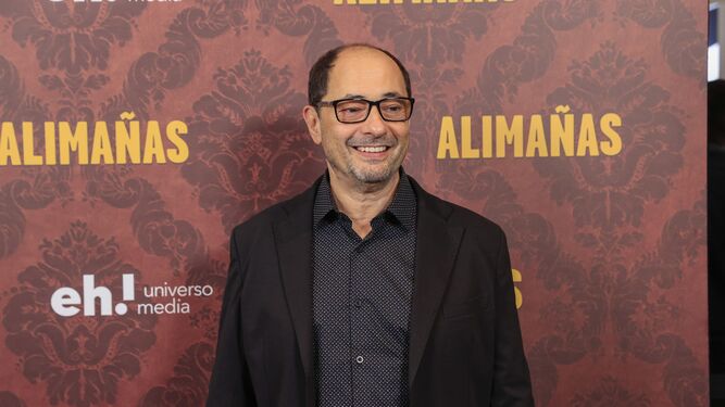 El actor Jordi Sánchez en la presentación de su película 'Alimañas', el pasado noviembre