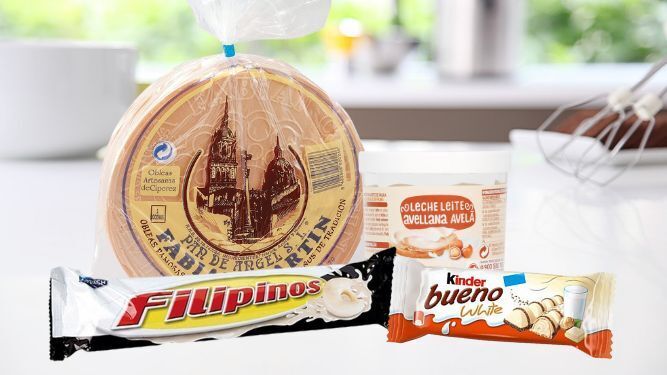 Tarta de Filipinos y Kinder Bueno: original, deliciosa y sin horno