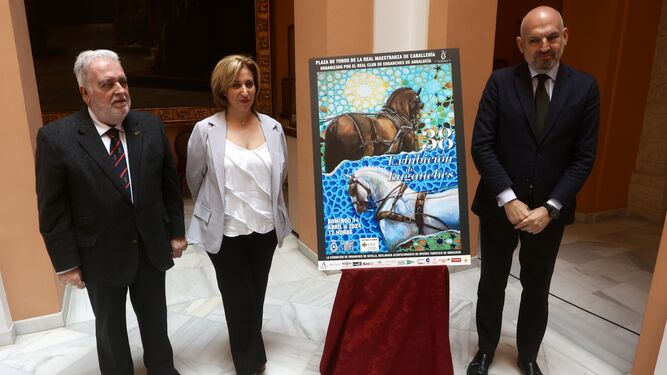 Presentación del cartel de la 38 edición de la Exhibición de Enganches de Sevilla.