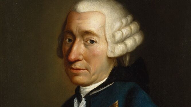 Tobias Smollett (1721-1771) hacia 1770.