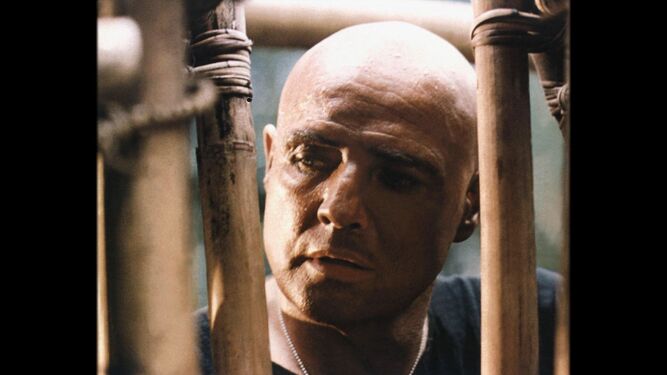Marlon Brando en su delirante papel en 'Apocalypse Now'