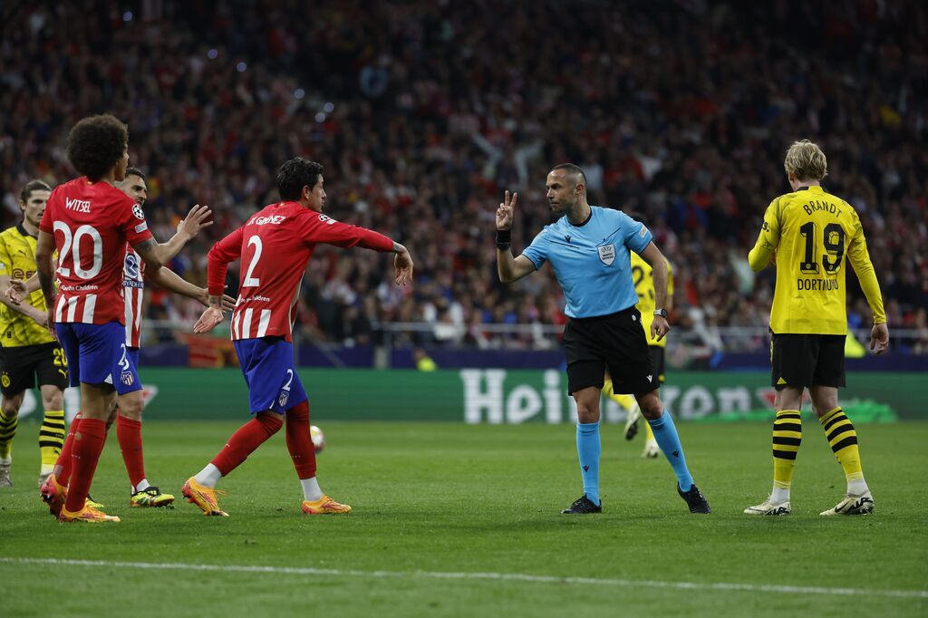 El Atl&eacute;tico de Madrid - Borussia Dortmund, en fotos