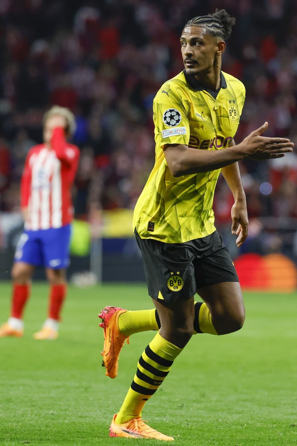 El Atl&eacute;tico de Madrid - Borussia Dortmund, en fotos