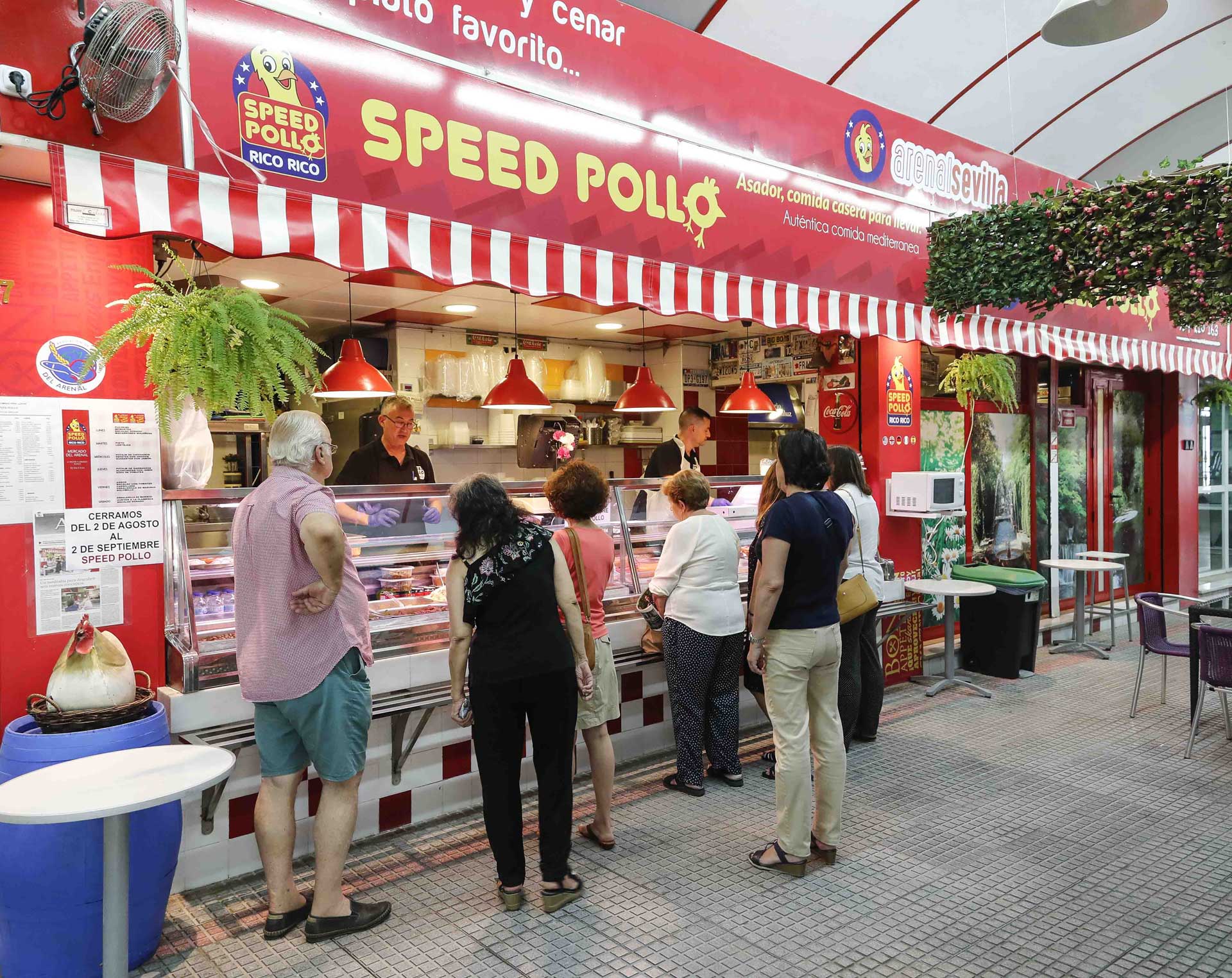 Tiendas de comida preparada en Sevilla